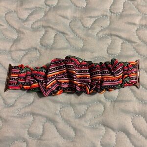 Colorful Aztec Scrunchie Apple Watch Band